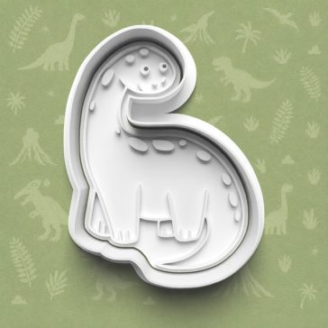 Hosszúnyakú dinoszaurusz sütikiszúró