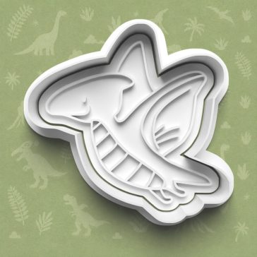 Mosolygó repülő dinoszaurusz sütikiszúró