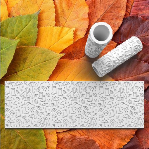 Őszi #3 Mintázó Henger - Domborított