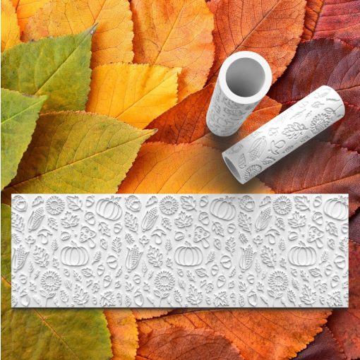 Őszi #2 Mintázó Henger - Domborított