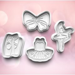 Balett Sütikiszúró Szett (4DB)