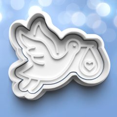 Gólya Hozza A Babát Sütikiszúró