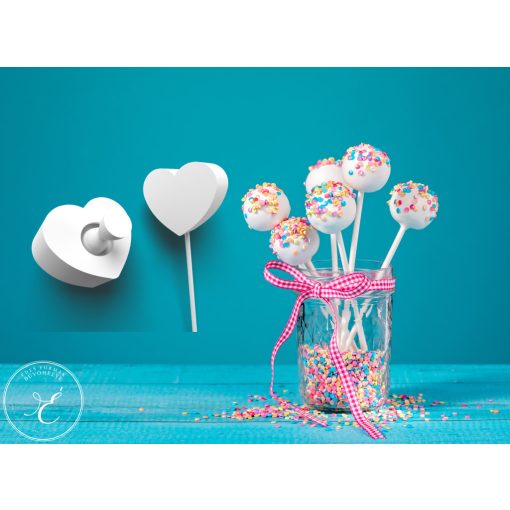 Szivecskés Cake Pops Forma