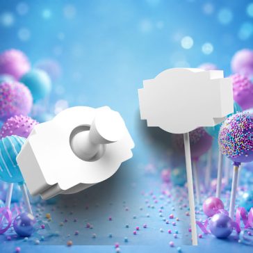Cake pops forma dizájn #4