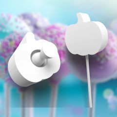 Halloween Tök Cake Pops Forma