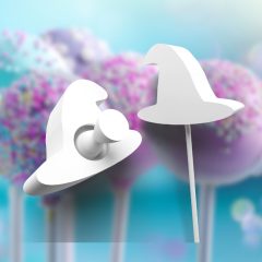 Halloween Boszorkány Kalap Cake Pops Forma