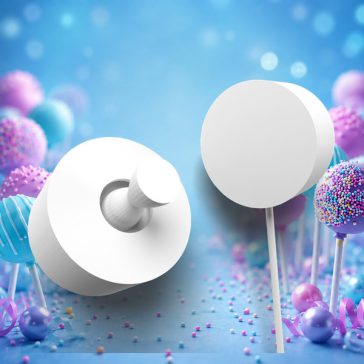 Kör alakú cake pops forma