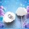 Felhő cake pops forma