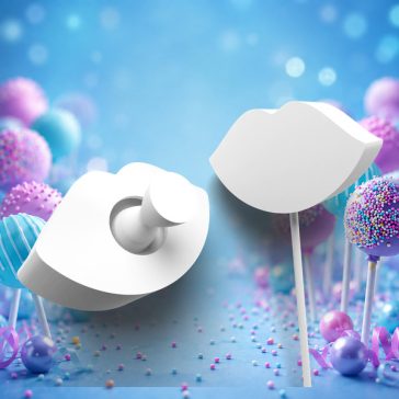 Pusziló száj cake pops forma