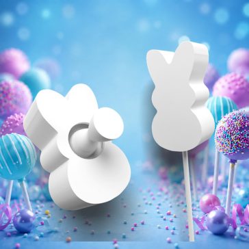 Húsvéti nyuszi cake pops forma
