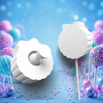 Karácsonyi koszorú cake pops forma