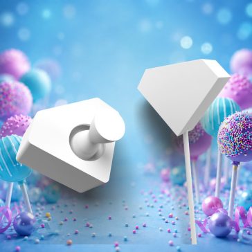 Háromszög Cake Pops Forma