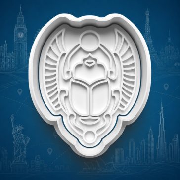Egyiptomi szkarabeusz sütikiszúró 