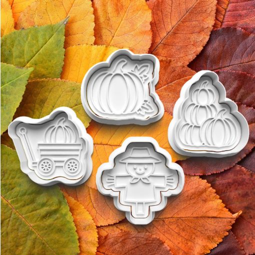 Őszi #4 Sütikiszúró Szett (4DB)