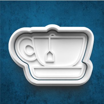 Csésze tea sütikiszúró
