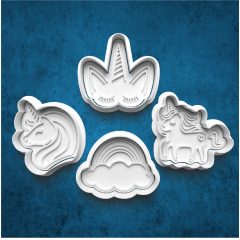 Unikornis Sütikiszúró Szett (4DB)