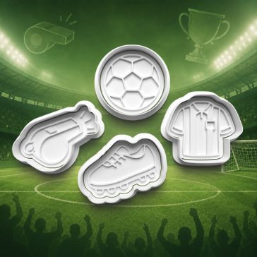 Football sütikiszúró szett (4 db)