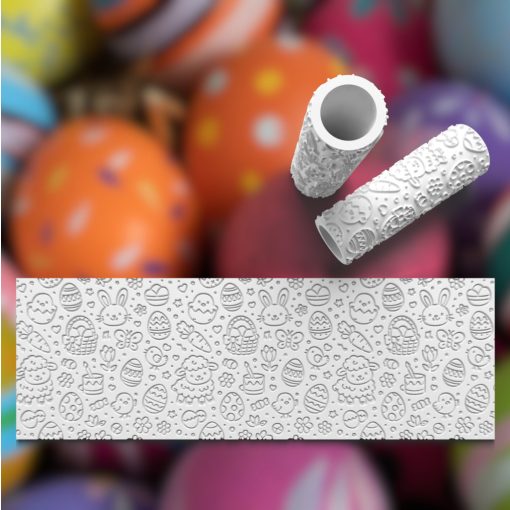 Húsvéti Vegyes #2 Mintázó Henger - Domborított