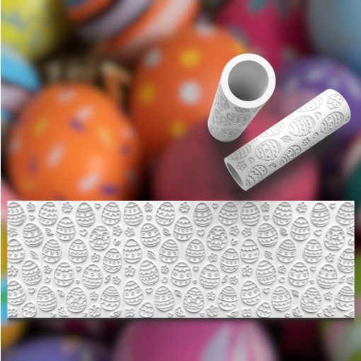 Húsvéti Tojások #2 Mintázó Henger - Mélynyomott