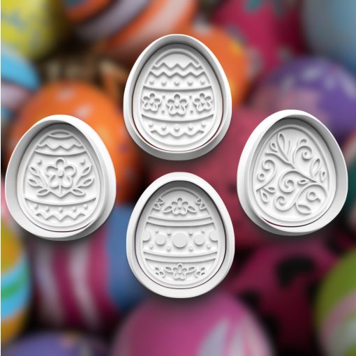 Húsvéti Tojások #2 Sütikiszúró Szett (4db)