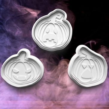 Tökfejes halloweeni sütikiszúró szett (3 db)