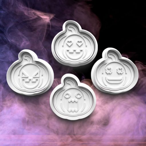 Halloweeni Tök #3 Sütikiszúró Szett (4DB)