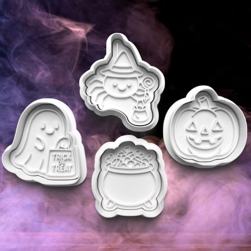 Halloweeni Trick or Treat #2 Sütikiszúró Szett (4DB)
