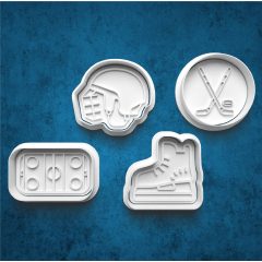 Jégkorong Sütikiszúró Szett (4db)