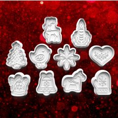 Északi Varázs Sütikiszúró Szett (10db) 