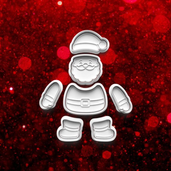 Rakd össze a mikulást! – puzzle sütikiszúró szett (7 db)