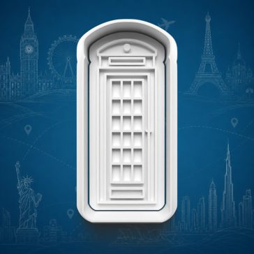 Londoni telefonfülke sütikiszúró 