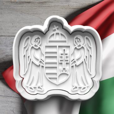 Magyar nemzeti címer sütikiszúró