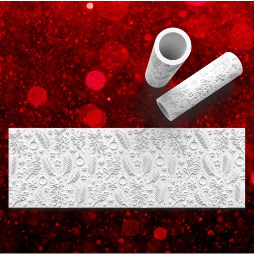 Karácsonyi Vegyes #4 Mintázó Henger - Mélynyomott