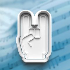 Metálvilla Kéztartás Sütikiszúró