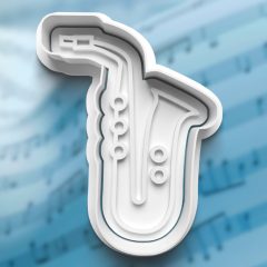 Szaxofon Sütikiszúró