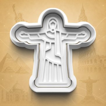 Megváltó krisztus szobra sütikiszúró