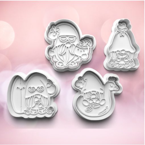 Nyaraló Manók Sütikiszúró Szett (4db)