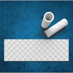 Rácsos #1 Mintázó Henger - Mélynyomott