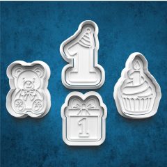 1. Szülinapi Sütikiszúró Szett (4DB)
