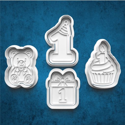 1. Szülinapi Sütikiszúró Szett (4DB)