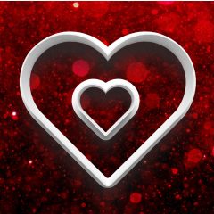 Szív Linzer Sütikiszúró