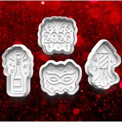 Happy New Year Sütikiszúró Szett #2 (4db) 