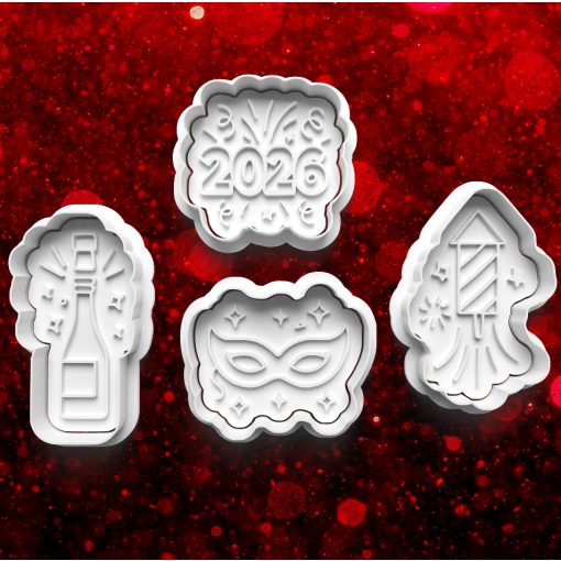 Happy New Year Sütikiszúró Szett #2 (4db) 