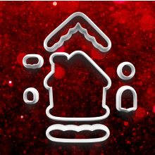 Karácsonyi Mézeskalács Házikó 3D #2