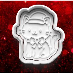 Karácsonyi Cica #1 Sütikiszúró