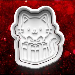 Karácsonyi Cica #3 Sütikiszúró