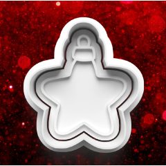 Karácsonyi Csillag Dísz Sütikiszúró