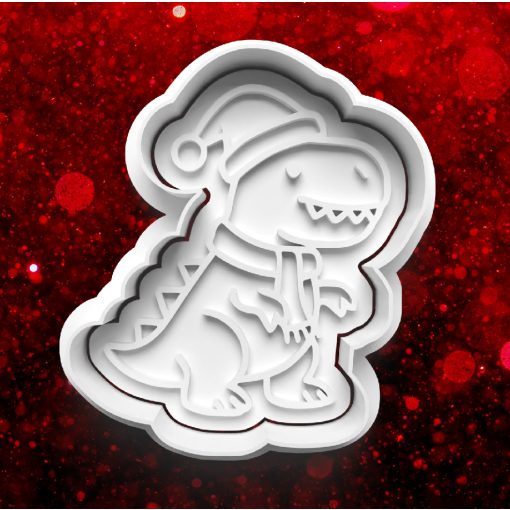 Karácsonyi Dinoszaurusz #1 Sütikiszúró