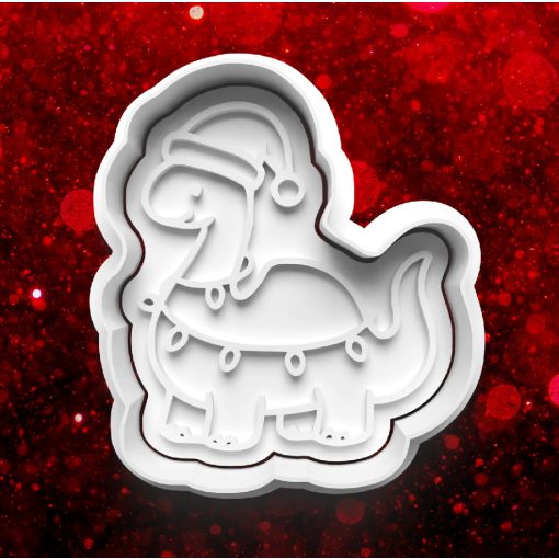 Karácsonyi Dinoszaurusz #2 Sütikiszúró