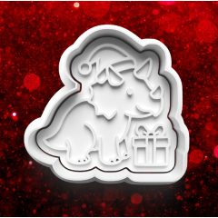 Karácsonyi Dinoszaurusz #3 Sütikiszúró